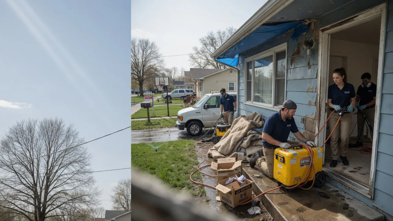 Basement Flood Cleanup in Fairfax, VA near me